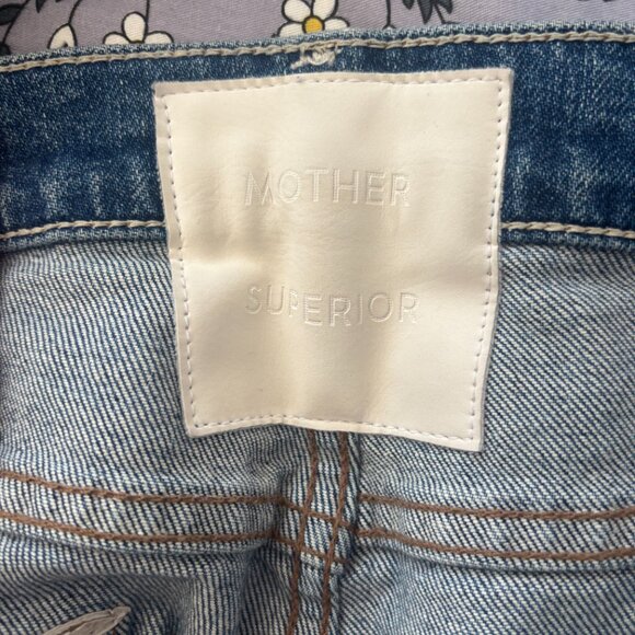 MOTHER Superior High Waisted Rider Skimp in Playing with Scissors size 30 - Picture 9 of 13